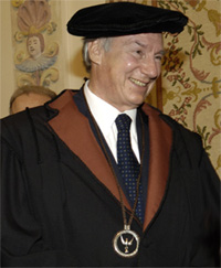 The Aga Khan awarded Honorary Doctorate by University of vora for Material and Spiritual Service to Humanity on February 12, 2006