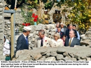 20061103hunza16 HUNZA: November03 - Prince of Wales, Prince Charles along with His Highness Prince Karim Aga Khan spiritual leader of Shia Imami Ismaili Muslims visiting the residential area during his visit to Altit Fort. APP photo by Sohail Nashir